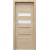 PORTA Doors SET Rámové dvere KONCEPT H2, sklo Matné, 3D fólia Buk Škandinávsky + zárubňa