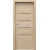 PORTA Doors SET Rámové dvere KONCEPT H0, plné Matné, 3D fólia Buk Škandinávsky + zárubňa