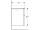 Geberit Smyle Square Skrinka pod dvojumývadlo,2 zásuvky,1184x470x617mm, lesklá biela