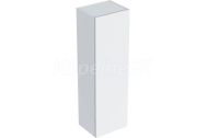 Geberit Smyle Square vysoká skrinka, 1180x360x299mm, 1 dvierka, závesná, biela lesklá