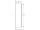 Geberit Smyle Square vysoká skrinka, 1180x360x299mm, 1 dvierka, závesná, biela lesklá