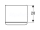 Geberit Smyle Square nízka skrinka závesná, 1 dvierka, pravá, 360x600x326mm, lesklá biela