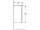 Geberit Smyle Square nízka skrinka závesná,1 dvierka,ľavá,360x600x326mm,pieskovosivá lesk