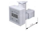 Doplatok-KTX3 termostatický regulátor s vykurovacou tyčou Biela, svorkovnica s Krytkou