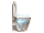 Hopa ARCO WC-kombi RIMLESS univerzálny odpad, s WC sedátkom duropl. SLIM Soft-Close