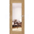 ERKADO SET Rámové dvere FRÉZIA 7 zrkadlové, Premium Dub Prírodný + zárubeň