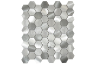 Intermatex ALPHA mozaika Silver 24,5x28,3