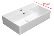 GSI KUBE X keramické umývadlo 60x37 cm, biela ExtraGlaze