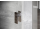 Ravak NEXTY NDOP1-80, 1-dielne sprchové dvere do niky Bright alu,Transparent + vešiak