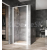 Ravak NEXTY NDOP1-80, 1-dielne sprchové dvere do niky White/White,Transparent + vešiak