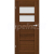 ERKADO set AZALIA 4 rámové dvere presklené, fólia Greko Orech +Zárubňa