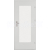 CENTURION Interiérové dvere DAKAR 2/3-Sklo matné, CPL laminát 0,2mm hladké Biela