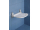 Gedy SOUND Kúpeľňové sedátko 38x35,5cm, sklopné, biela/chróm