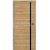 ERKADO SET Doskové dvere BALDUR 1 presklené, Premium Dub Priečny Prírodný + zárubeň