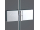 Roth CI 2PL Vaňová zástena sklápacia s otočným sten. sys. Ľavá 100x150cm, Brillant/sk.Číre