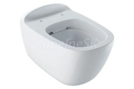 Geberit Citterio Závesné WC hlboké splachovanie, Rimfree, 36x56cm, Biele/KeraTect
