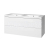 Mereo Aira, kúpeľňová skrinka s umývadlom z liateho mramoru 121 cm, biela