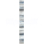 Rako CONCEPT WLAMH008 listela ( Interia ) šedá 4,3x39,8x0,7cm, 1.tr.