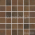 Rako RUSH mozaika set 30x30 cm 5x5cm, tmavá hnedá, WDM06520, 1.tr.