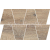 Cersanit NATURAL Cold Brown 19X30,6 mozaika matná rekt. mrazuvzd, OD498-081, 1.tr.