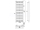 Bruckner ALBRECHT vykurovacie teleso 500x1250 mm, stredové pripojenie, biela