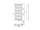 Bruckner ALBRECHT vykurovacie teleso 600x930 mm, stredové pripojenie, biela