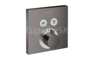 Hansgrohe ShowerSelect podomietkový termostat-ovládanie 2 spotrebiče,čierny chróm