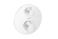 Hansgrohe Ecostat S,podomietkový termostat-ovládanie 2 spotrebiče, matná biela