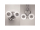 Mereo Kora sprchový set: štvorcový kút 90 cm, biely ALU, sklo Grape, vanička, sifón