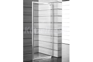Jika LYRA krídlové sprchové dvere 90x190 cm, biele,perla na vnút. strane, sklo transparent