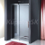 Polysan ALTIS LINE sprchové dvere do niky 1370-1410x2000 mm Číre/Chróm Posuvné dv.