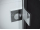 Ronal PUR Walk-in sprchový kút, ATYP š. 1001-1600 v. 2000, chróm, sklo Línia,1x vzpera