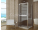 Ronal PUR Walk-in sprchový kút, ATYP š. 1001-1600 v. 2000, chróm, sklo Línia,1x vzpera