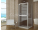 Ronal PUR Walk-in sprchový kút, ATYP š. 300-1000 x v. 2000,chróm,sklo Číre,1x vzpera