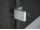 Ronal PUR Walk-in sprchový kút, ATYP š. 1001-1600 x v. 2000,chróm,sklo Durlux,1x vzpera