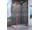 Ronal ESCURA EST1 Bočná stena/Walk-In pre rohový kút,120x200cm ALUchróm,sklo Číre Aqaup