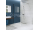 Cersanit MILLE Walk-In sprchový kút k stene 100x200, Black, Číre sklo+vzpera, S161-003