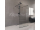 Mereo Sprchová stena WALK IN, Novea, 80 x 200 cm, Black ALU, sklo Číre