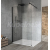 Gelco VARIO BLACK Walk-in sprchová zástena inšt. k stene, číre sklo, 1000 mm+1x profil