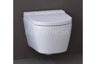 Geberit SELA AquaClean WC závesné Rimless so sprškou+WC sedát.SC,Alpská biela
