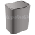 Aqualine TOUCH odpadkový kôš, 8,5l, terra