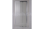 Hopa MELIDE 3-dielne posuvné sprchové dvere do niky 100x195 cm,sklo Číre