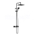 Hansgrohe Vernis Blend Showerpipe 240 1jet s termostatom čierna matná