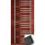 PMH Laveno kúpeľňový radiátor 790/600 (v/š), oblý, 325 W, čierna štruktúra