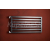 PMH Darius kúpeľňový designový radiátor 1800/600 (v/š), 889 W, čierna lesklá