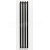 PMH Rosendal kúpeľňový designový radiátor 950/420 (v/š), 372 W, čierna lesklá