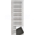 PMH Sorano kúpeľňový radiátor 790/500 (v/š), rovný, 248 W, čierna štruktúra