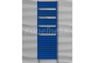 Kúpeľňový radiátor, rebríkový, rovný, s profilmi, š. 500 v. 1350 mm, biely