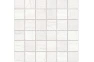 Rako BOA retrifikovaná hladká matná mozaika 30x30 cm Biela