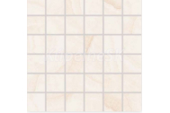 Rako ONYX retrifikovaná hladká lesklá mozaika 30x30 cm SvetloBéžová